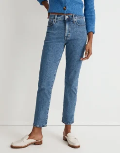Madewell The Mid-Rise Perfect Vintage Jean In Knowland Wash -Madewell Sales NG442 DM6089 d5