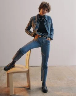 Madewell The Mid-Rise Perfect Vintage Jean In Knowland Wash -Madewell Sales NG442 DM6089 d6