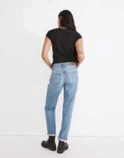 Madewell The Slouchy Boyjean In Riverspring Wash -Madewell Sales NG443 DM6581 d2