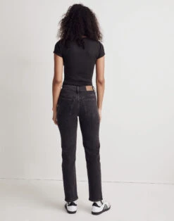 Madewell The Perfect Vintage Straight Jean In Rosella Wash: Ripped Edition -Madewell Sales NG456 DM5607 d2