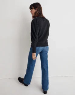 Madewell Brushed Puff-Sleeve Top -Madewell Sales NG574 HT1206 d2