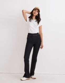 Madewell Pull-On Skinny Flare Jeans In Havenley Wash