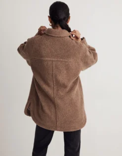 Madewell Teddy Belrose Shirt-Jacket -Madewell Sales NG618 HT1975 d2