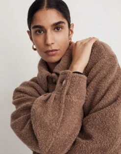 Madewell Teddy Belrose Shirt-Jacket -Madewell Sales NG618 HT1975 d5