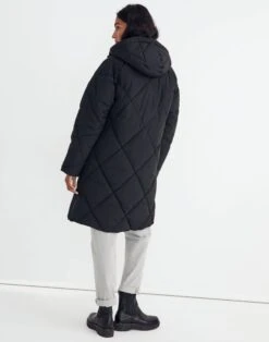 Madewell Surrey Hooded Puffer Coat 8 Madewell Surrey Hooded Puffer Coat -Madewell Sales NG629 BK5229 d2