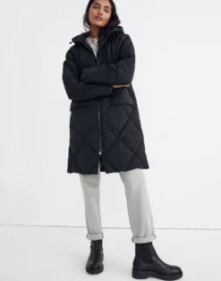 Madewell Surrey Hooded Puffer Coat