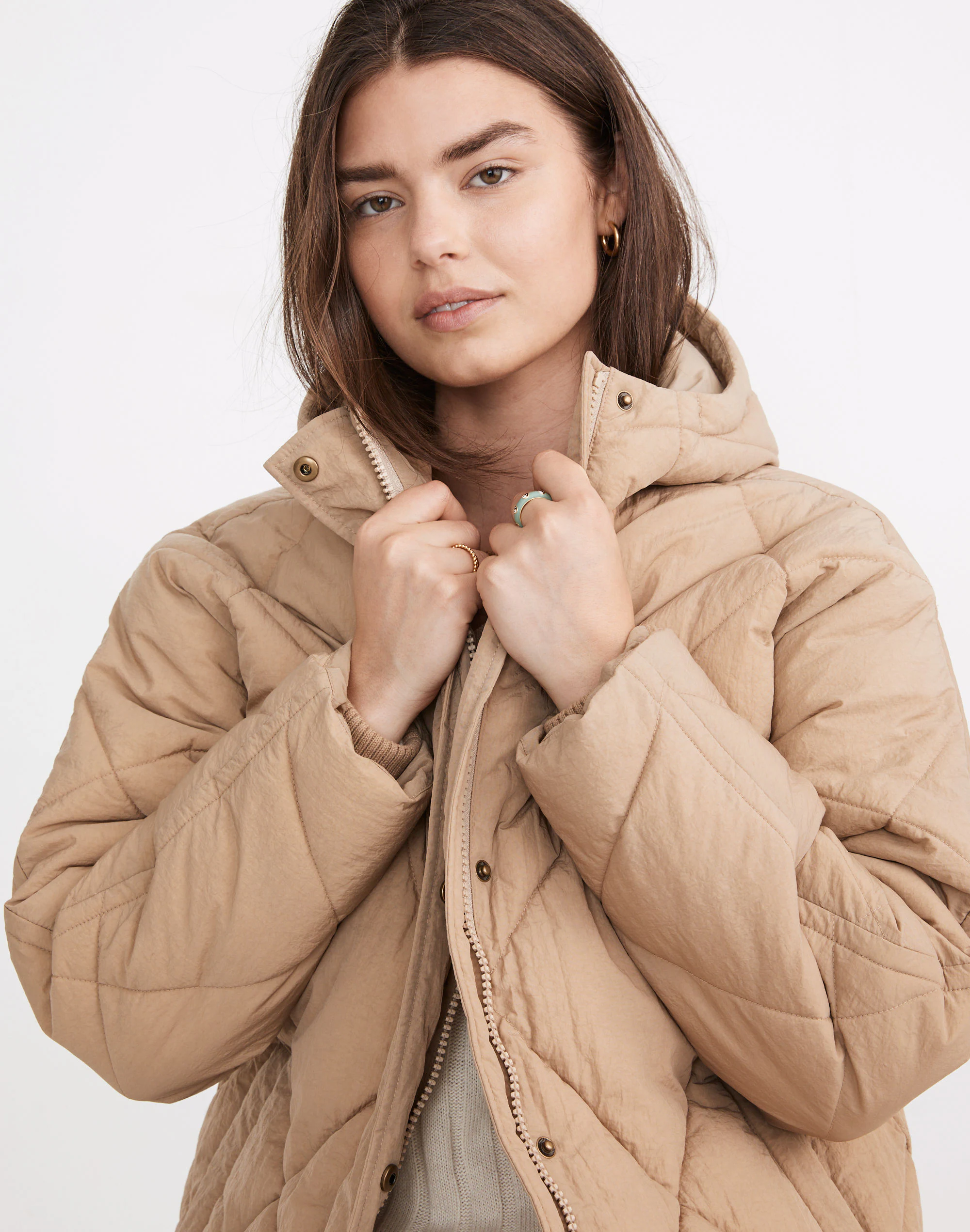 Madewell Holland Quilted Puffer Parka 4 Madewell Holland Quilted Puffer Parka - Image 4