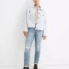 Madewell Crop Sweater Shirt-Jacket