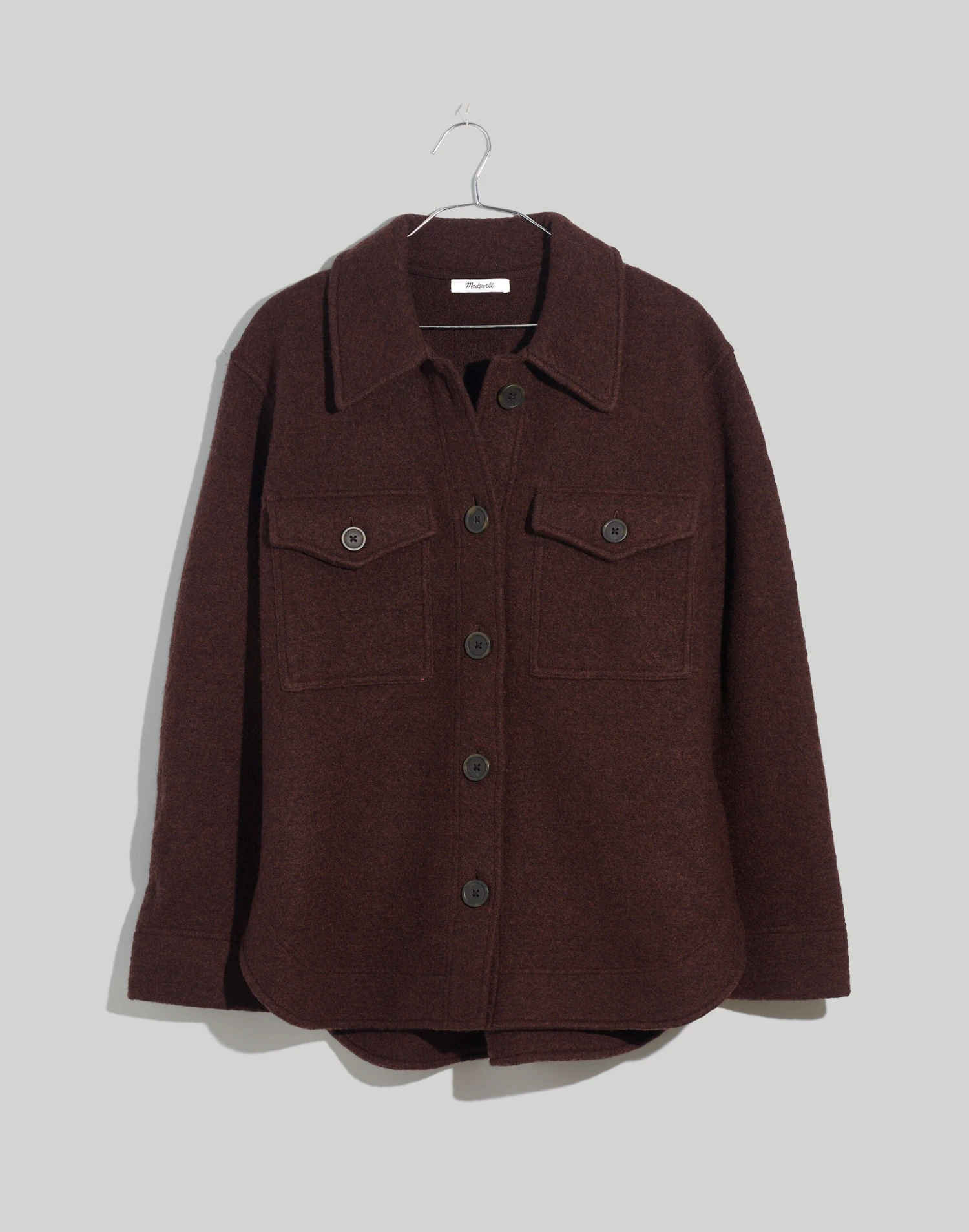 Madewell Boiled Wool Shirt-Jacket 6 Madewell Boiled Wool Shirt-Jacket - Image 6