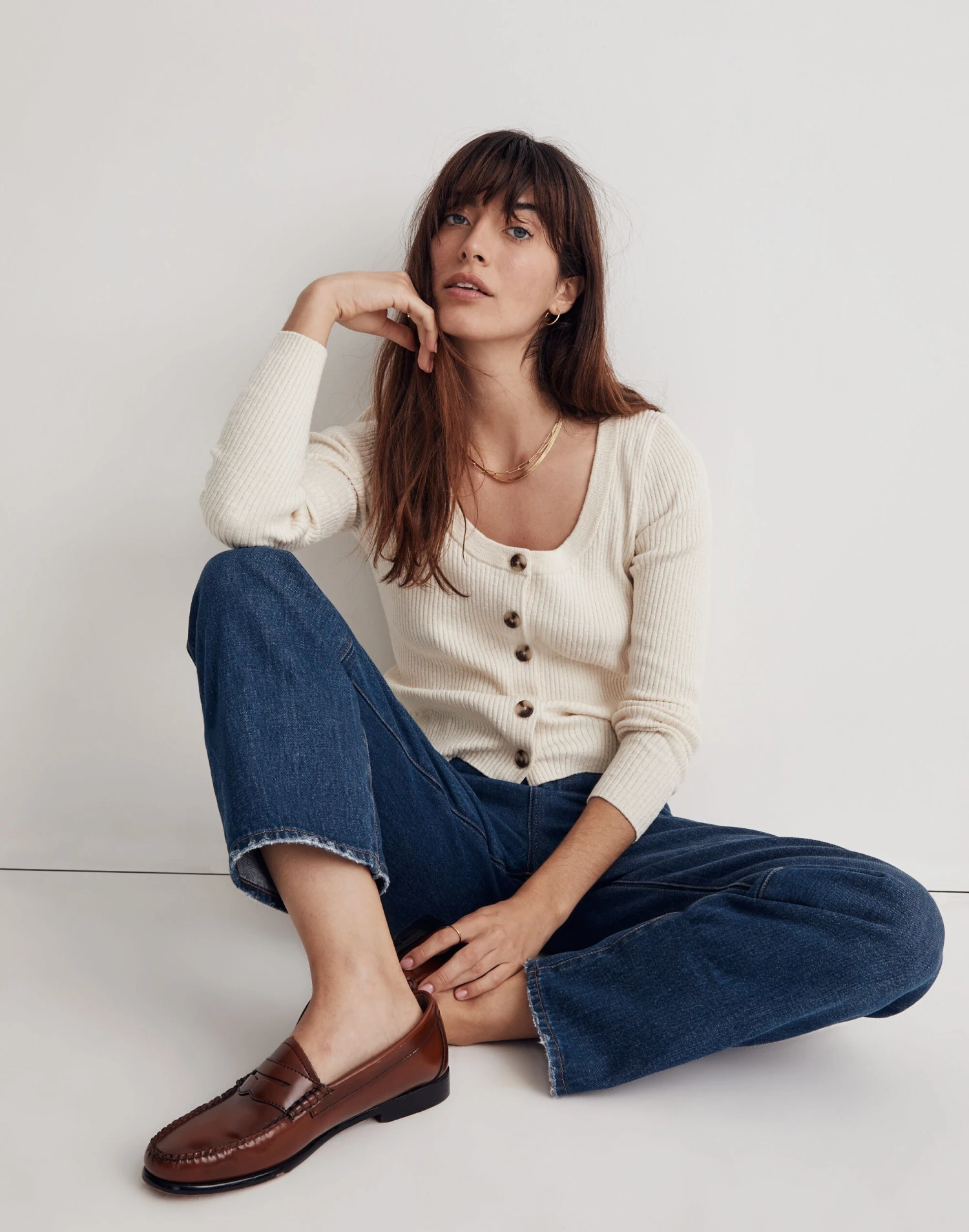 Madewell Scoopneck Cardigan Sweater 4 Madewell Scoopneck Cardigan Sweater - Image 4