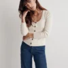 Madewell Scoopneck Cardigan Sweater