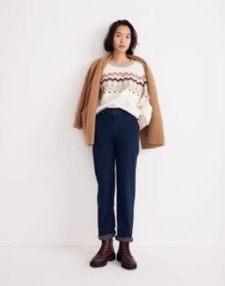 Madewell Fair Isle Markham Pullover Sweater