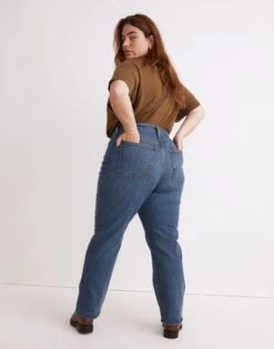 Madewell The Plus Curvy Perfect Vintage Straight Jean In Mayfield Wash -Madewell Sales NG855 DM6295 d2