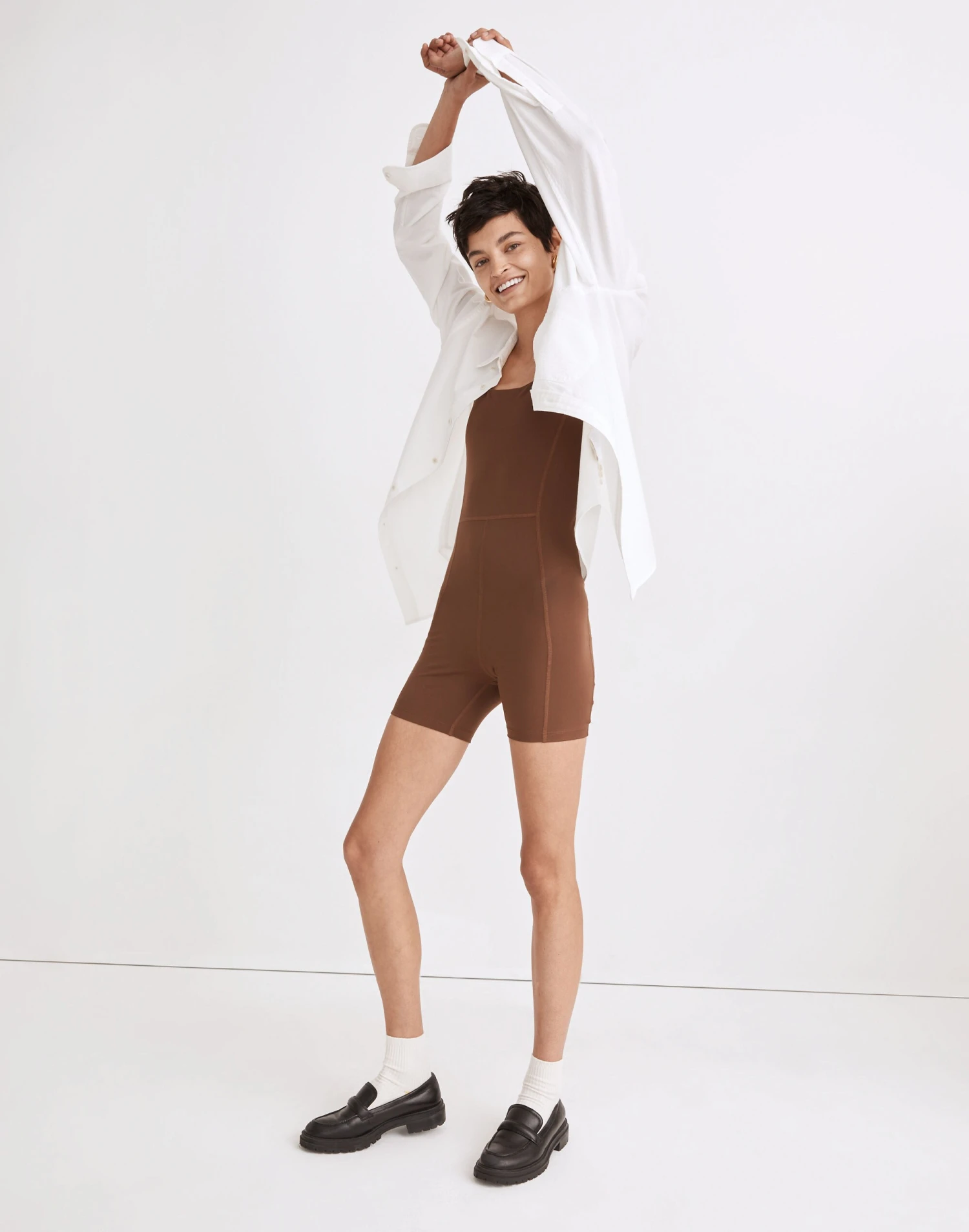 Madewell MWL Flex Biker Unitard 1 Madewell MWL Flex Biker Unitard