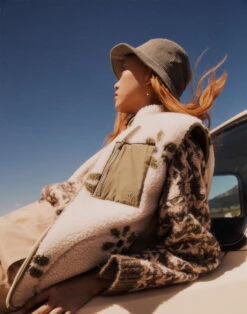 Madewell MWL (Re)sourced Sherpa Vest -Madewell Sales NG989 KF4733 d6