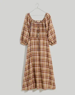 Madewell Gauze Sophia Midi Dress -Madewell Sales NH038 WY9297 ld