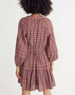 Madewell Seersucker Wrap Mini Dress -Madewell Sales NH100 WY9308 d2