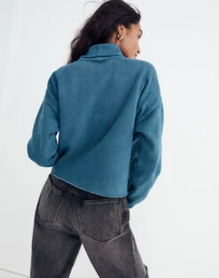 Madewell Rivet & Thread Floral Turtleneck Sweatshirt -Madewell Sales NH216 BL7161 d2