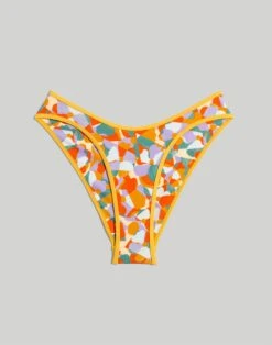 Madewell X OOKIOH Casablanca Bikini Bottom In Floral Print -Madewell Sales NH445 EE3452 ld