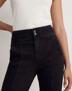 Madewell The Perfect Vintage Jean In True Black Wash: Tuxedo Edition -Madewell Sales NH626 DM3821 d5