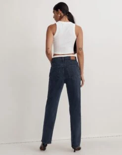 Madewell The Dadjean In Charcoal Indigo Wash -Madewell Sales NH666 DM6474 d2