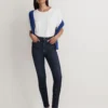 Madewell 10" High-Rise Skinny Jeans In Bensley Wash