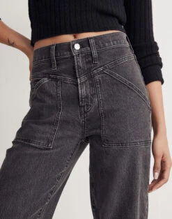 Madewell The Perfect Vintage Wide-Leg Jean In Windhaven Wash: Patch-Pocket Edition -Madewell Sales NH753 DM6599 d5
