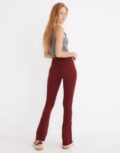 Madewell Splits59™ Striped Supplex Raquel High-Waist Flare Leggings -Madewell Sales NH822 EE3598 d2