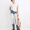 Madewell Carleen Patchwork Jeans