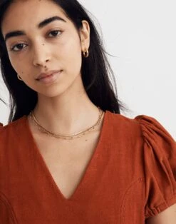 Madewell Banjanan Corduroy Franklin Dress -Madewell Sales NH919 EE3614 d5