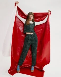 Madewell Ribbed Long-Sleeve Turtleneck Crop Top -Madewell Sales NI083 NA6817 d6