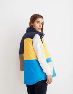 Madewell Kule Patchwork Chandler Vest -Madewell Sales NI255 EE3638 d2