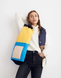 Madewell Kule Patchwork Chandler Vest