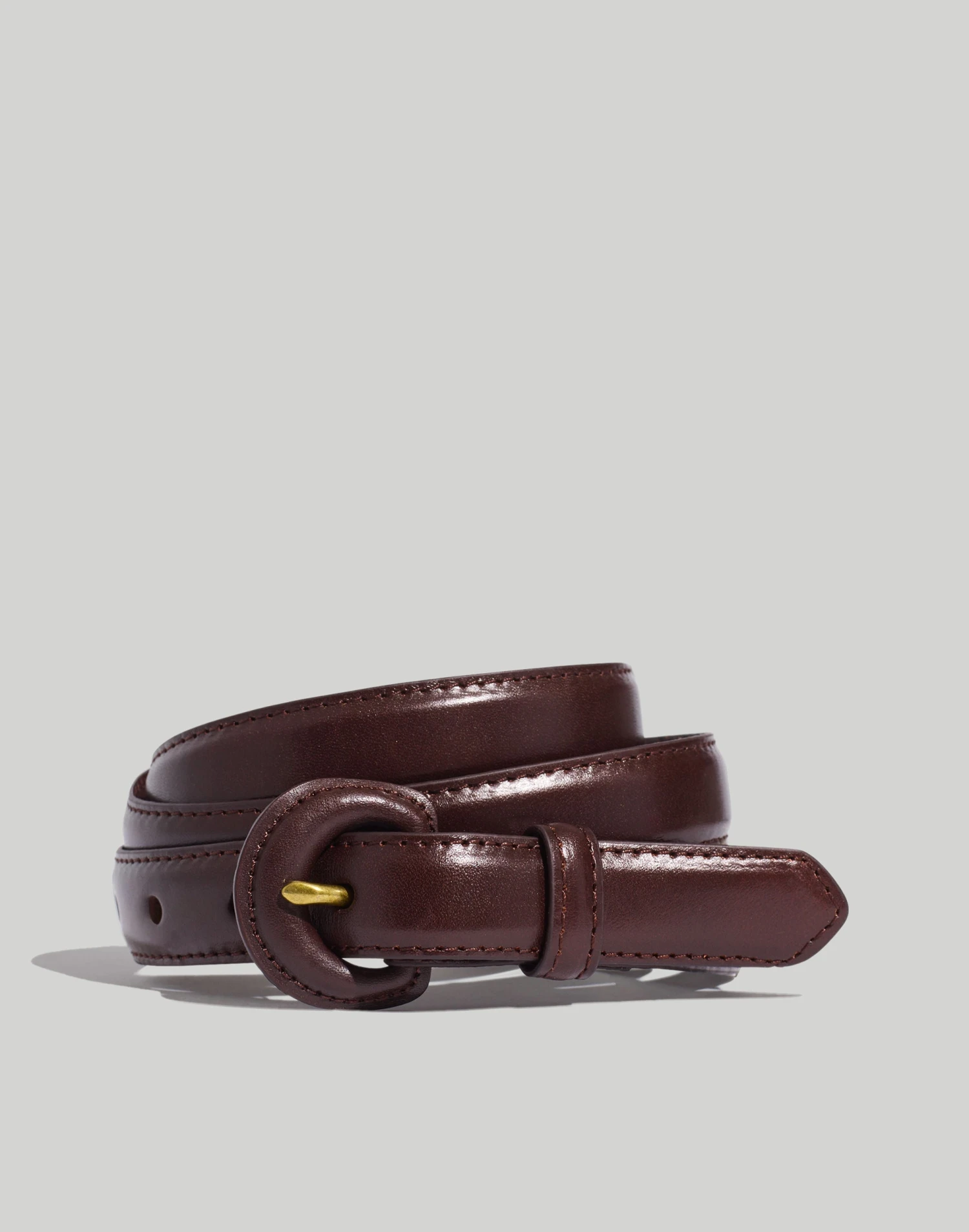 Madewell Leather Covered Buckle Belt 1 Madewell Leather Covered Buckle Belt