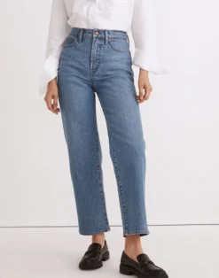Madewell The Perfect Vintage Wide-Leg Crop Jean In Knoxville Wash -Madewell Sales NI717 DM6793 d5