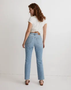 Madewell The Curvy Perfect Vintage Jean In Bradwell Wash: Ripped Edition -Madewell Sales NI931 DM6801 d3