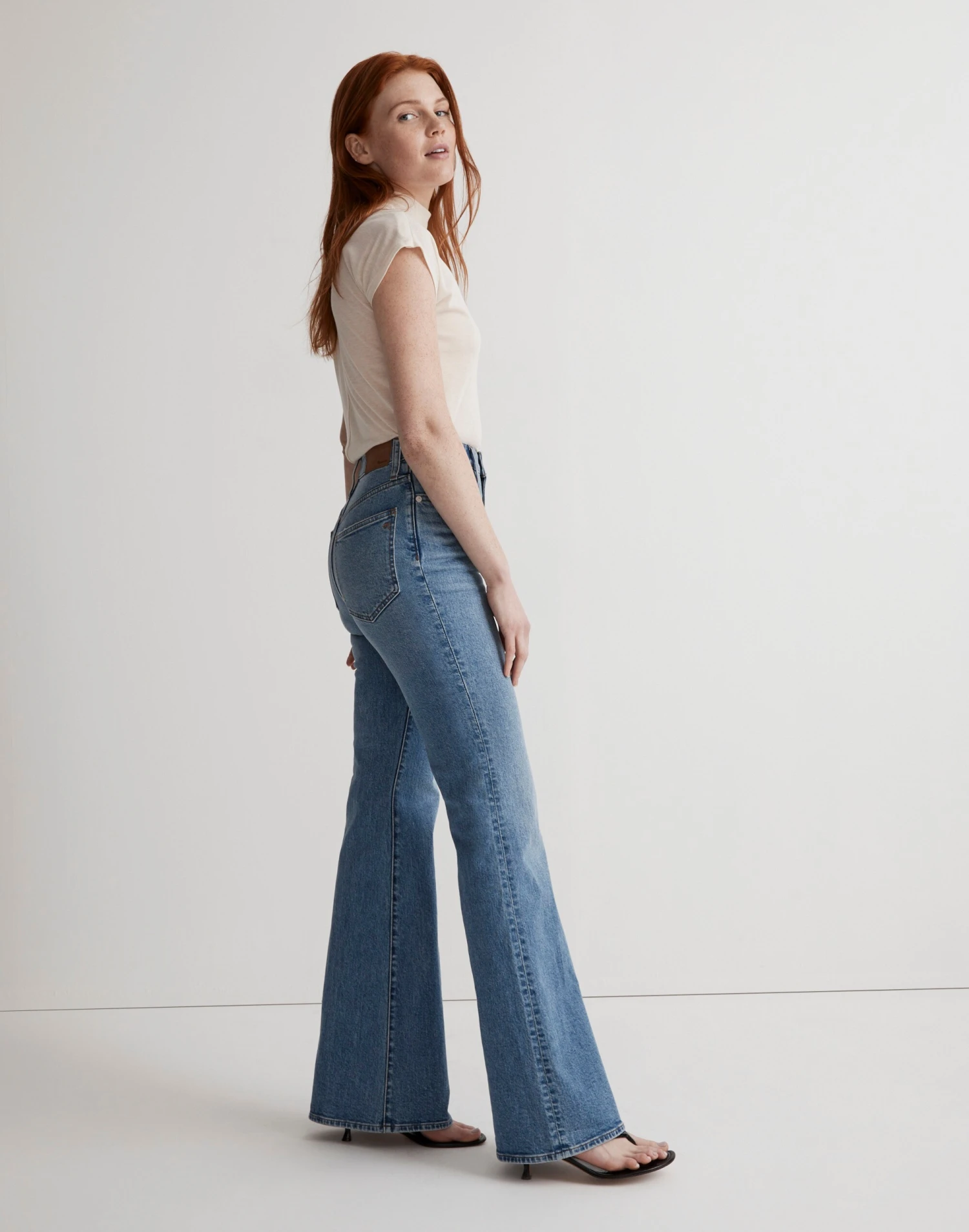 Madewell The Curvy Perfect Vintage Flare Jean In Tarlow Wash 3 Madewell The Curvy Perfect Vintage Flare Jean In Tarlow Wash - Image 3