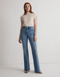 Madewell The Curvy Perfect Vintage Flare Jean In Tarlow Wash