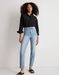 Madewell The Perfect Vintage Straight Jean In Ferman Wash