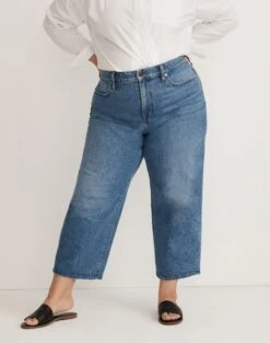 Madewell The Plus Perfect Vintage Wide-Leg Crop Jean In Cresslow Wash 8 Madewell The Plus Perfect Vintage Wide-Leg Crop Jean In Cresslow Wash -Madewell Sales NJ514 DM6503 d5