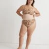 Madewell Plus High-Rise Crossover Bikini Bottom