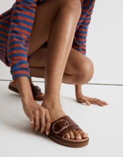 Madewell The Dayna Buckle-Strap Sandals -Madewell Sales NK022 BR7134 d4