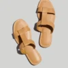 Madewell The Boardwalk T-Strap Slide Sandal