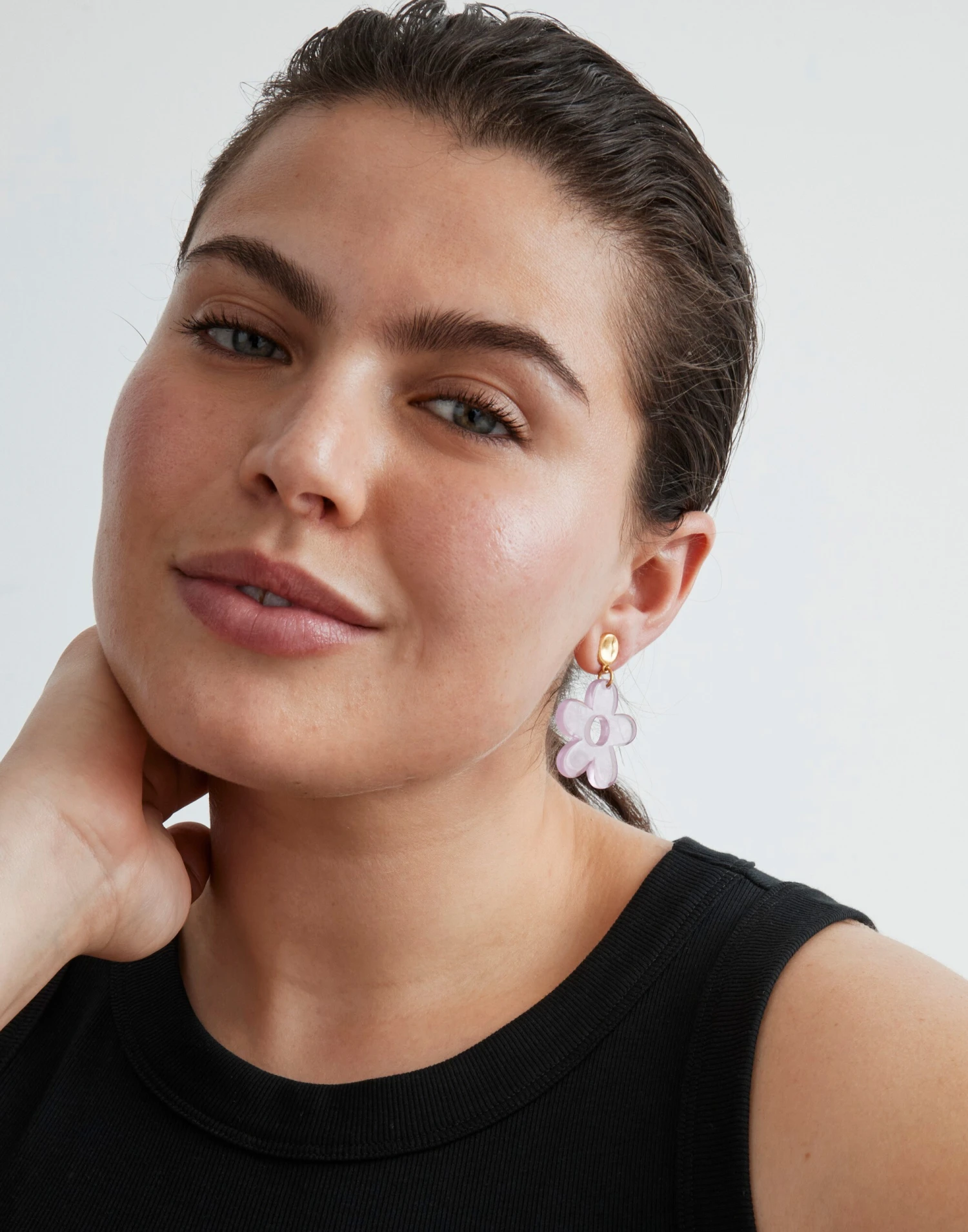 Madewell Flower Statement Drop Earrings 2 Madewell Flower Statement Drop Earrings - Image 2