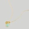 Madewell Stone Collection Amazonite Pendant Necklace