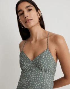 Madewell Layton Midi Slip Dress In Bitsy Bouquet -Madewell Sales NK420 PP3853 d5