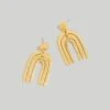 Madewell Stacked Arch Statement Earrings
