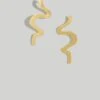 Madewell Organic Squiggle Statement Earrings