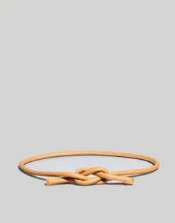 Madewell Leather Tubular Tie Belt