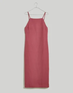 Madewell Goldie Midi Slip Dress In 100% Linen -Madewell Sales NL089 PR0228 ld